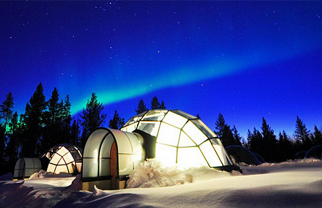 圣诞节去挪威看极光 想住冰房子 求大神指导?