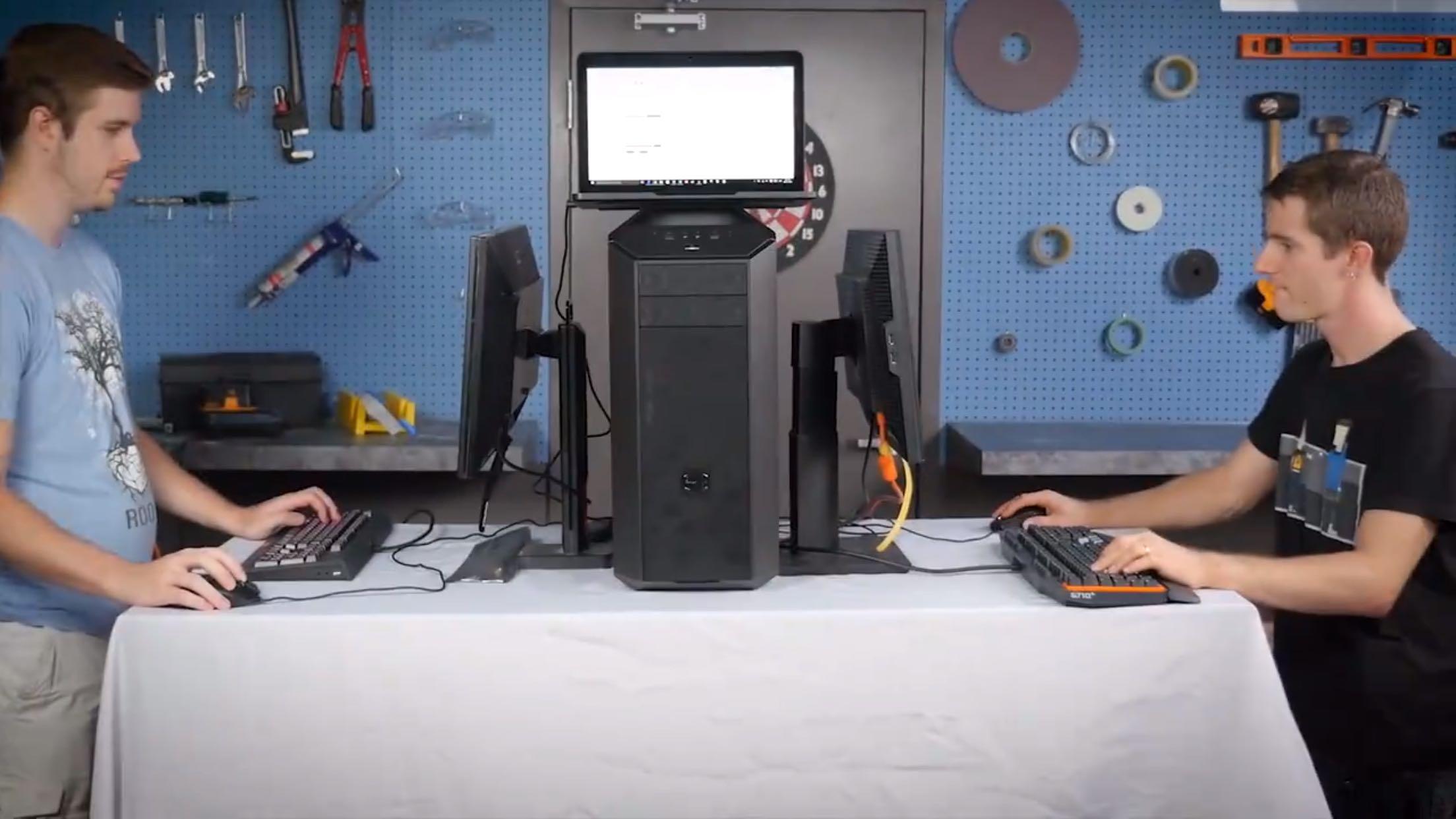 一台工作站主机如何多人同时独立使用,拖机软