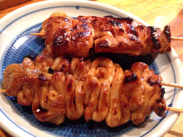 11.コブクロ猪的子宫,柔软味淡.一般为盐烧.
