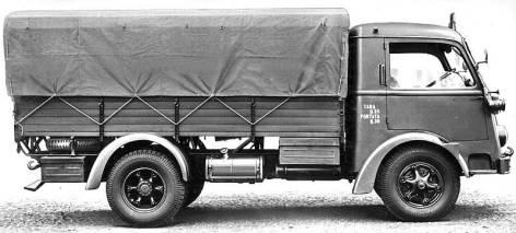 1940. 菲亚特 626 nlm 军用卡车