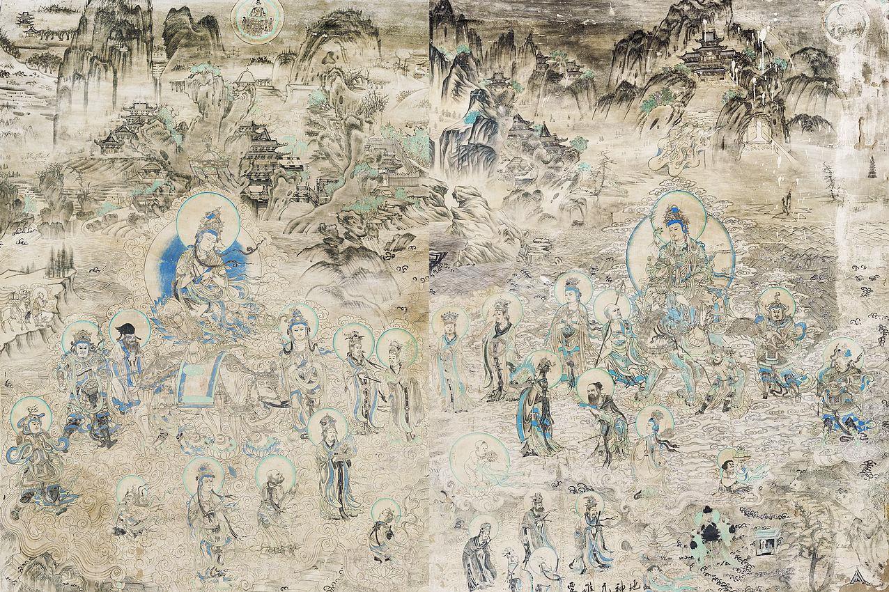 榆林窟3窟壁画《普贤变》《文殊变》是否表达了生殖崇拜?