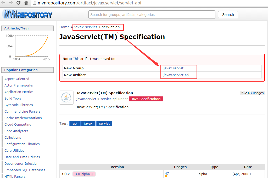 javax.servlet-api 和 servlet-api 区别 javax.servlet-api 和 servlet-api 区别