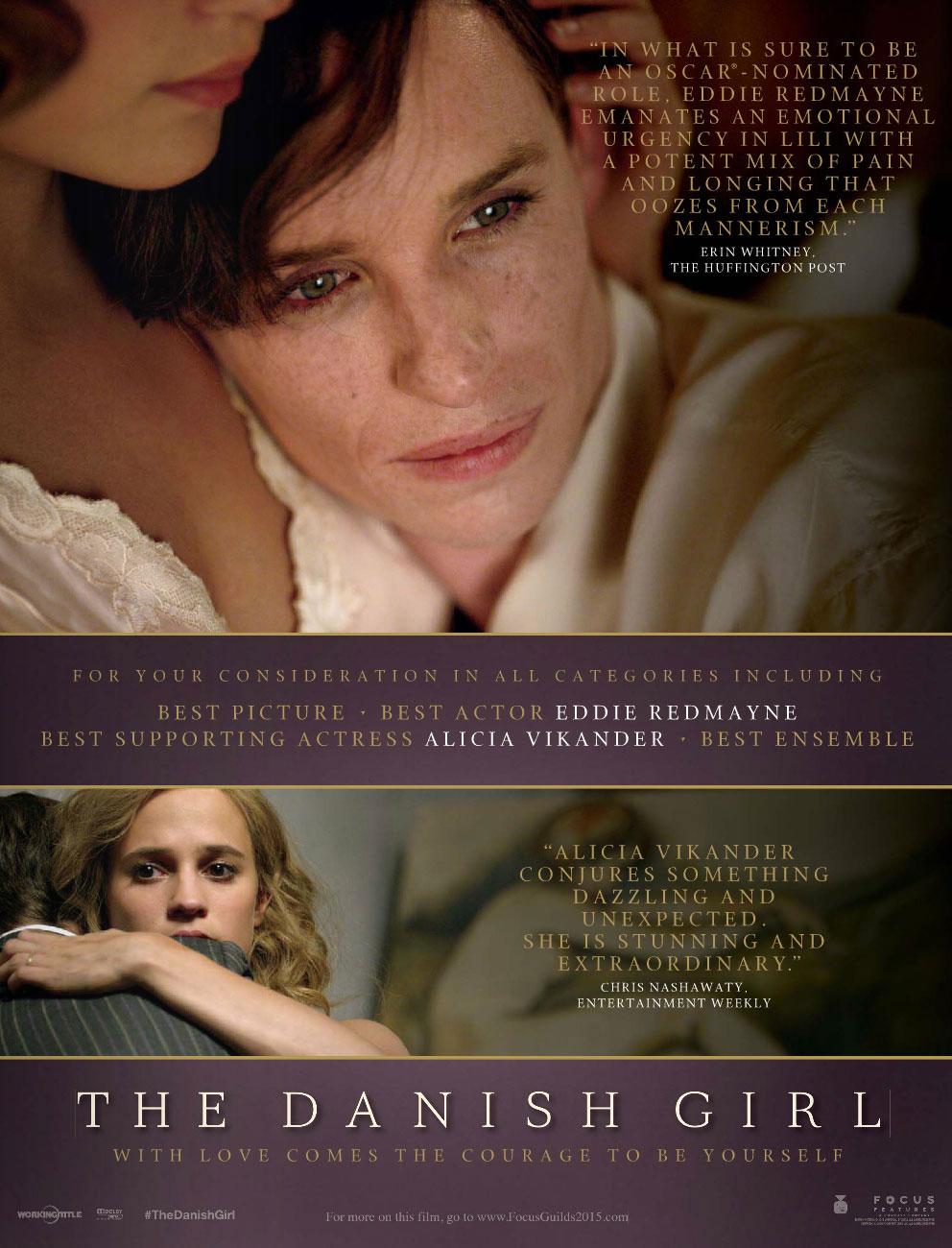 如何评价丹麦女孩thedanishgirl