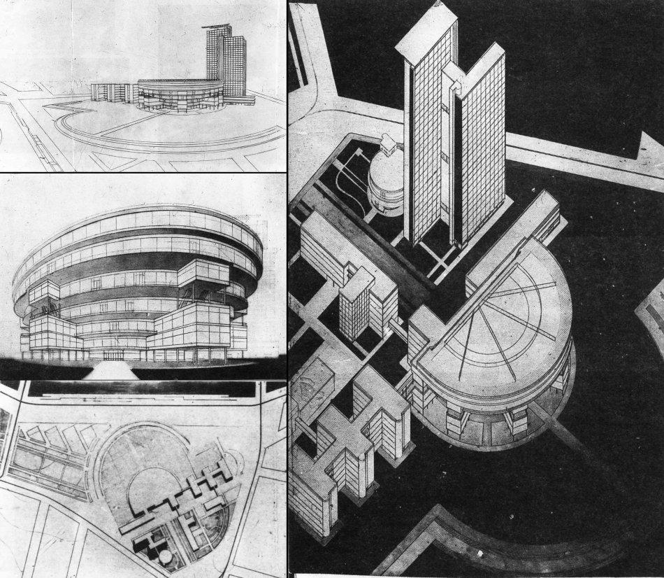 從20年代蘇聯建築師設計的作品來看,結構主義是當時建築藝術的主流