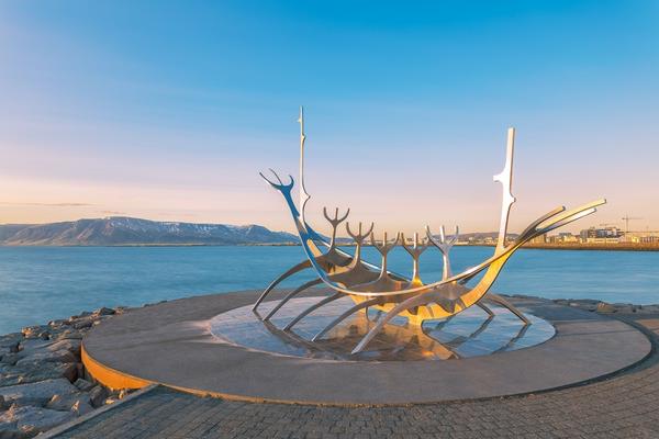 solfar太阳船雕塑