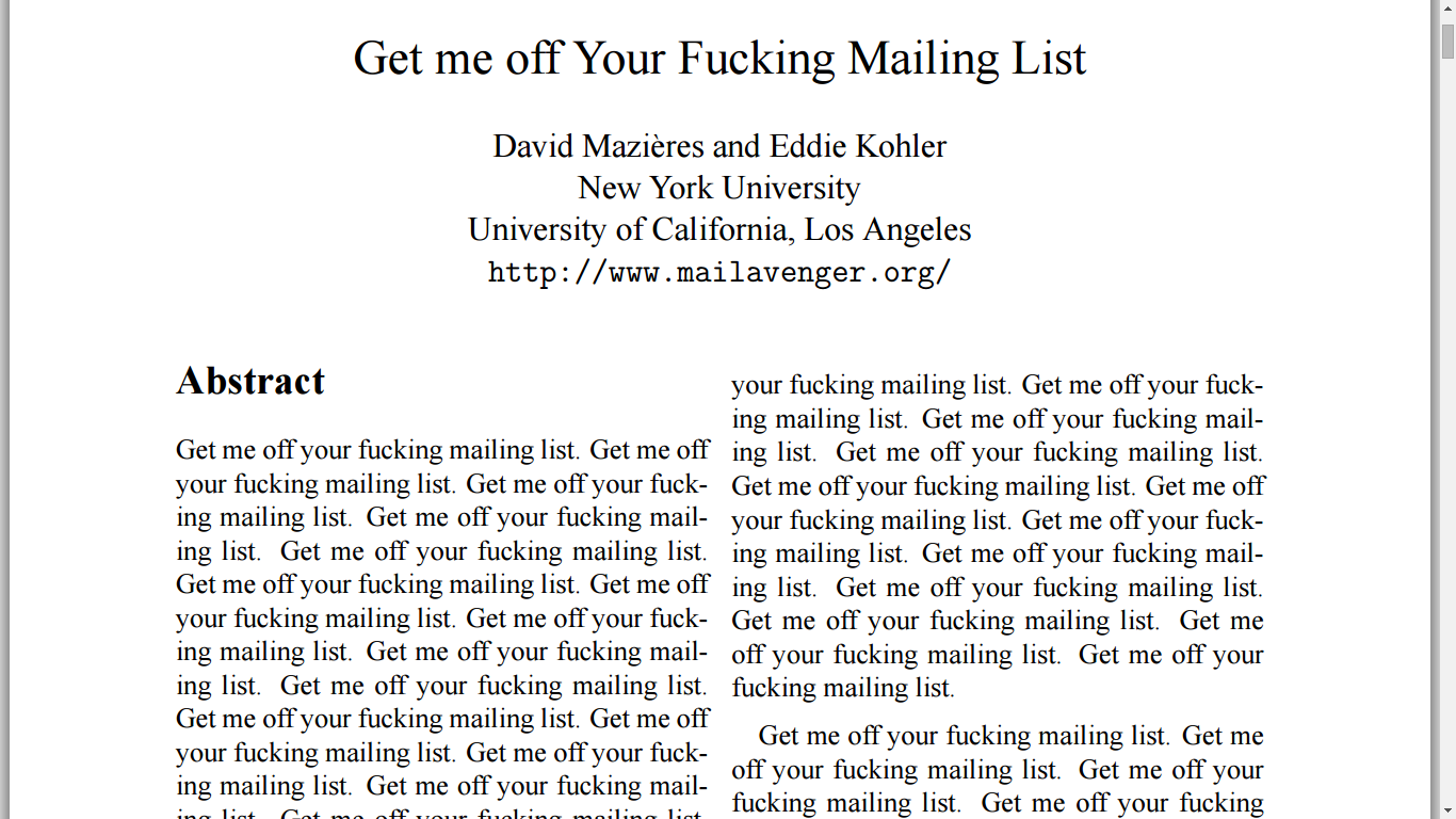 你见过哪些高大上的论文题目? - 知乎用户的回