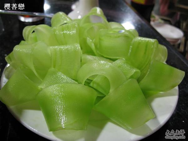 没有人说大刀莴笋和贡菜嘛! 每次必点啊!