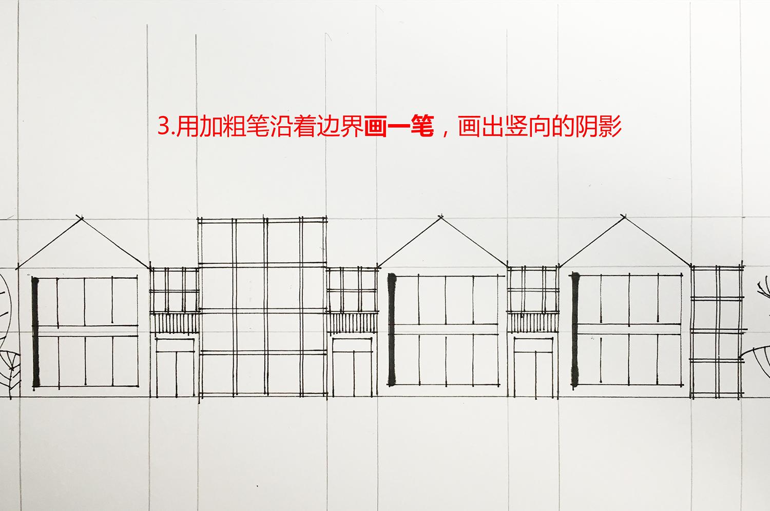 快题入门(四)——五分钟内完成的立面绘制教程 - 知乎