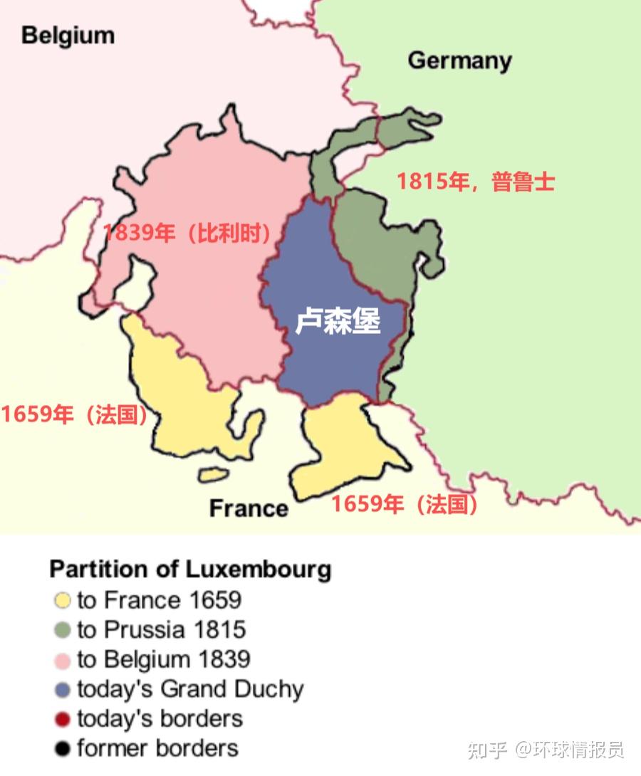 二,法,普分割卢森堡