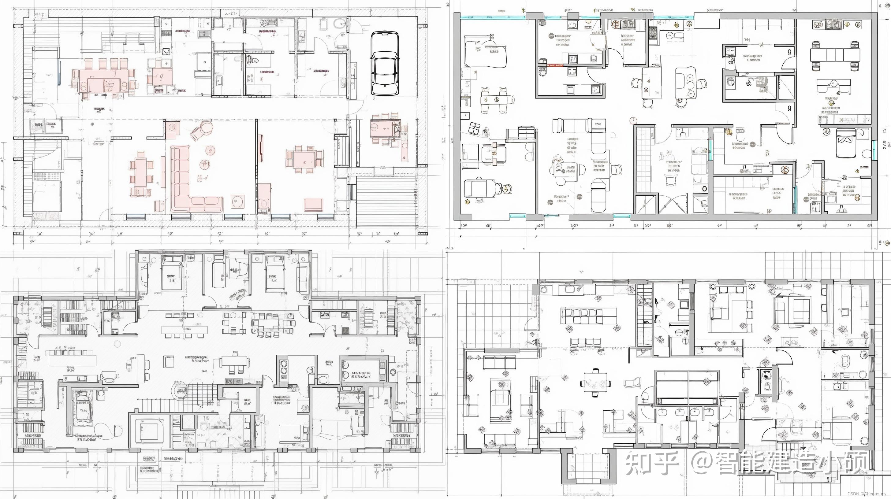室内设计布局优化室内空间分割室内改造空间划分效果图_一方远行-站酷ZCOOL