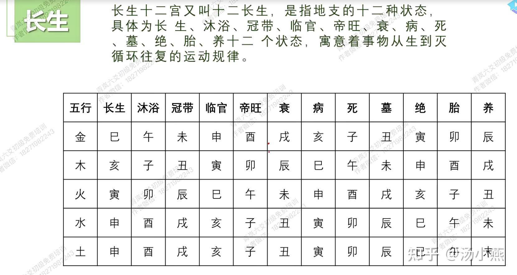 六爻对照图图片