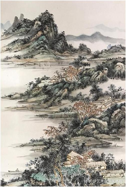 从《游春图》窥探中国古代山水画 - 知乎