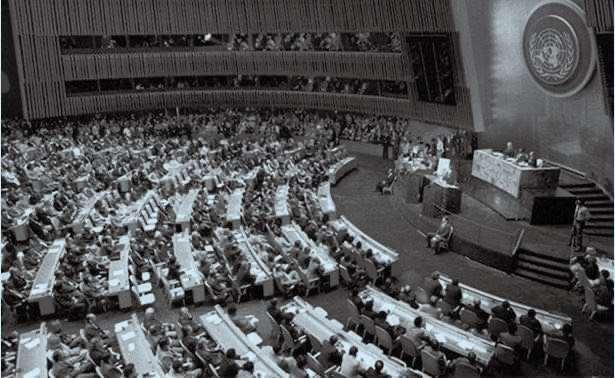 20 世纪的联合国大会会场