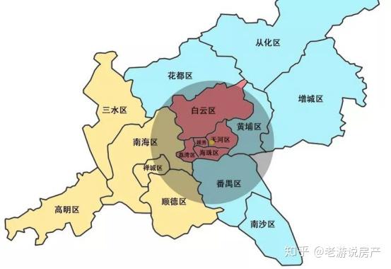 广州限购区域一览图图片
