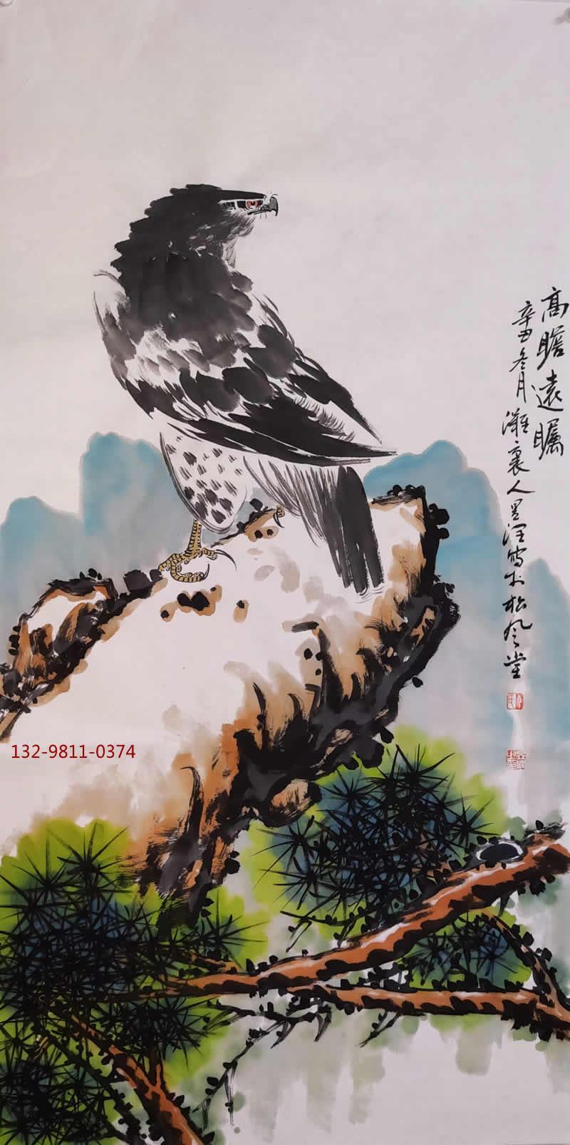 河南画鹰的画家图片