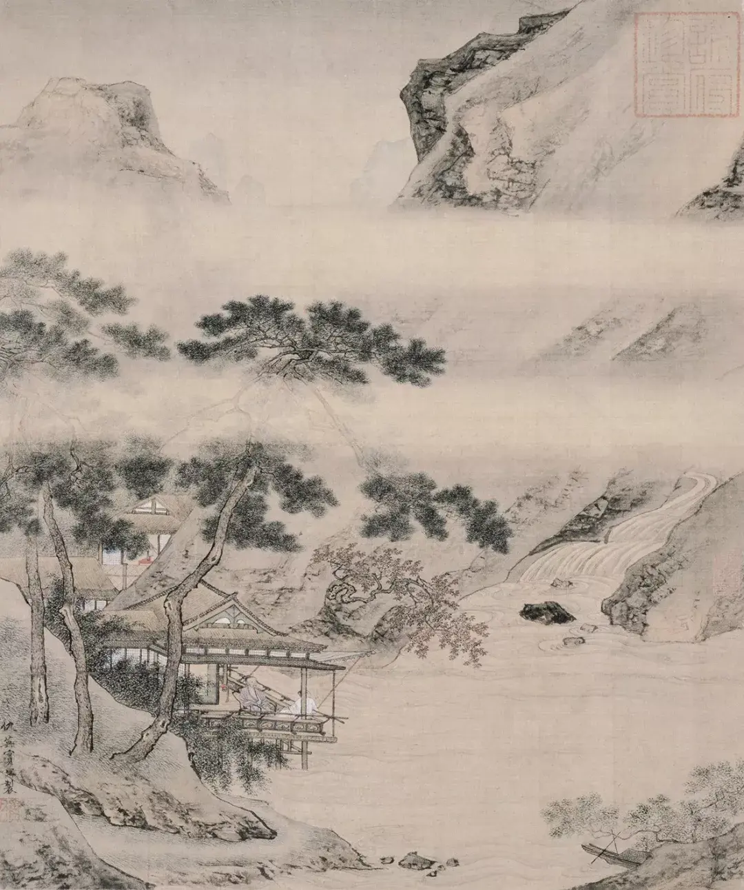 由范宽《溪山行旅图》而来的思想（上） - 知乎