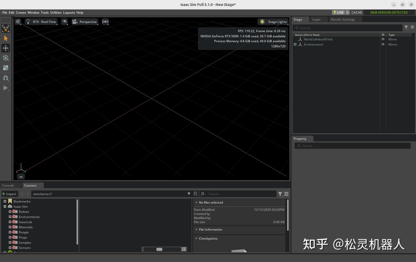 玩转PiPER|手把手教你在Isaac Sim中导入PiPER机械臂URDF模型 - 知乎