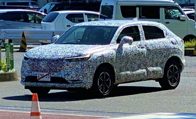 2021款本田缤智谍照曝光一改往日q萌气质预计2021年正式亮相