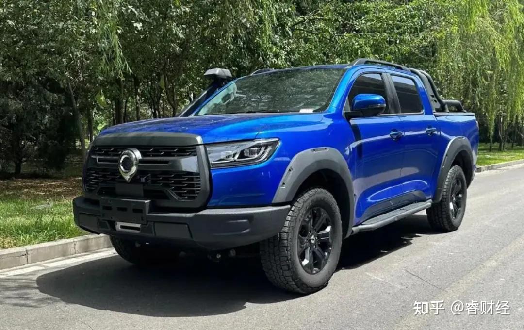 几天后,这位女孩又看到了这辆汽车,可能是被长城炮硬朗的外观所吸引