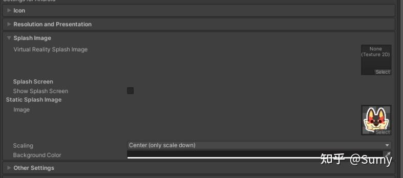 Unity Splash Image设置 - 知乎