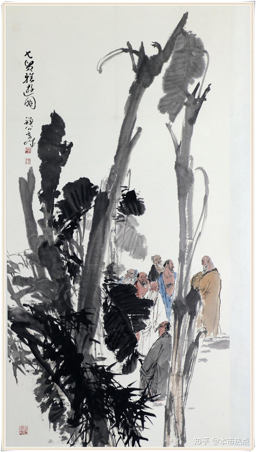 本市热点辞旧迎新画家张京城作品欣赏