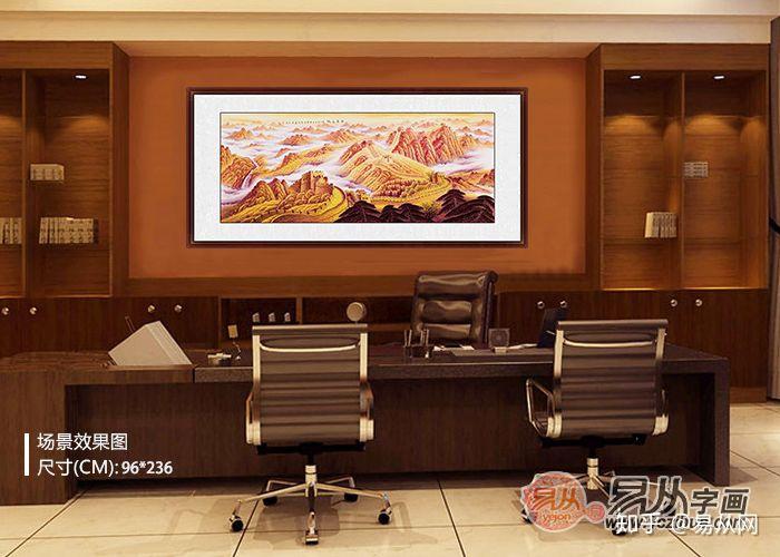 如何选办公室墙面挂画?尽显气派的4款挂画推荐 - 知乎