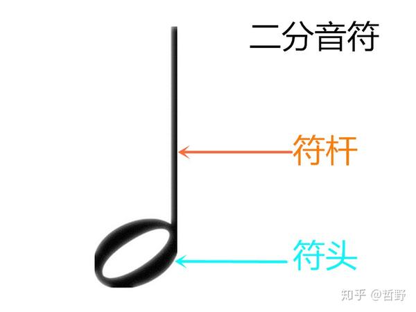 五 记谱法 音符 单纯音符与附点音符 知乎