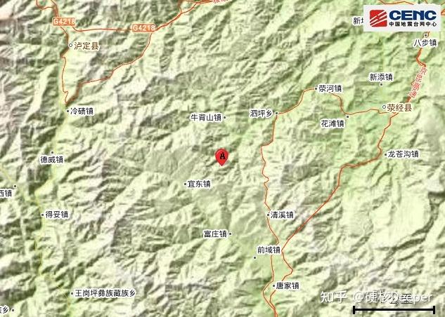 據中國地震臺網自動測定:2022年5月20日8時36分在四川雅安市滎經縣