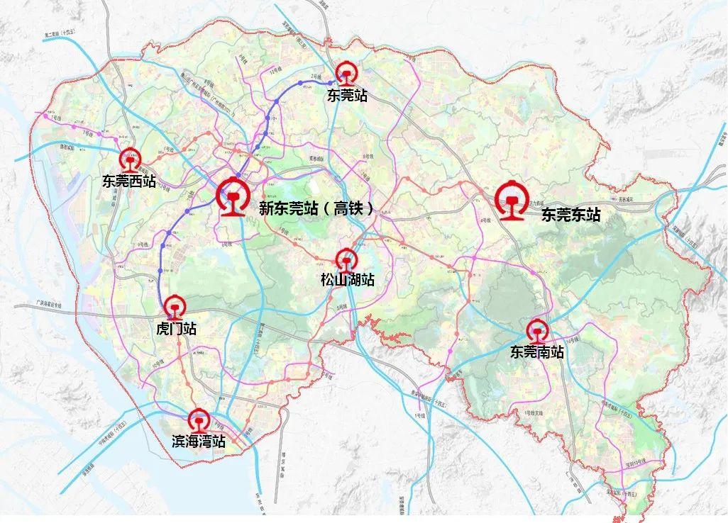 东莞西站地图图片