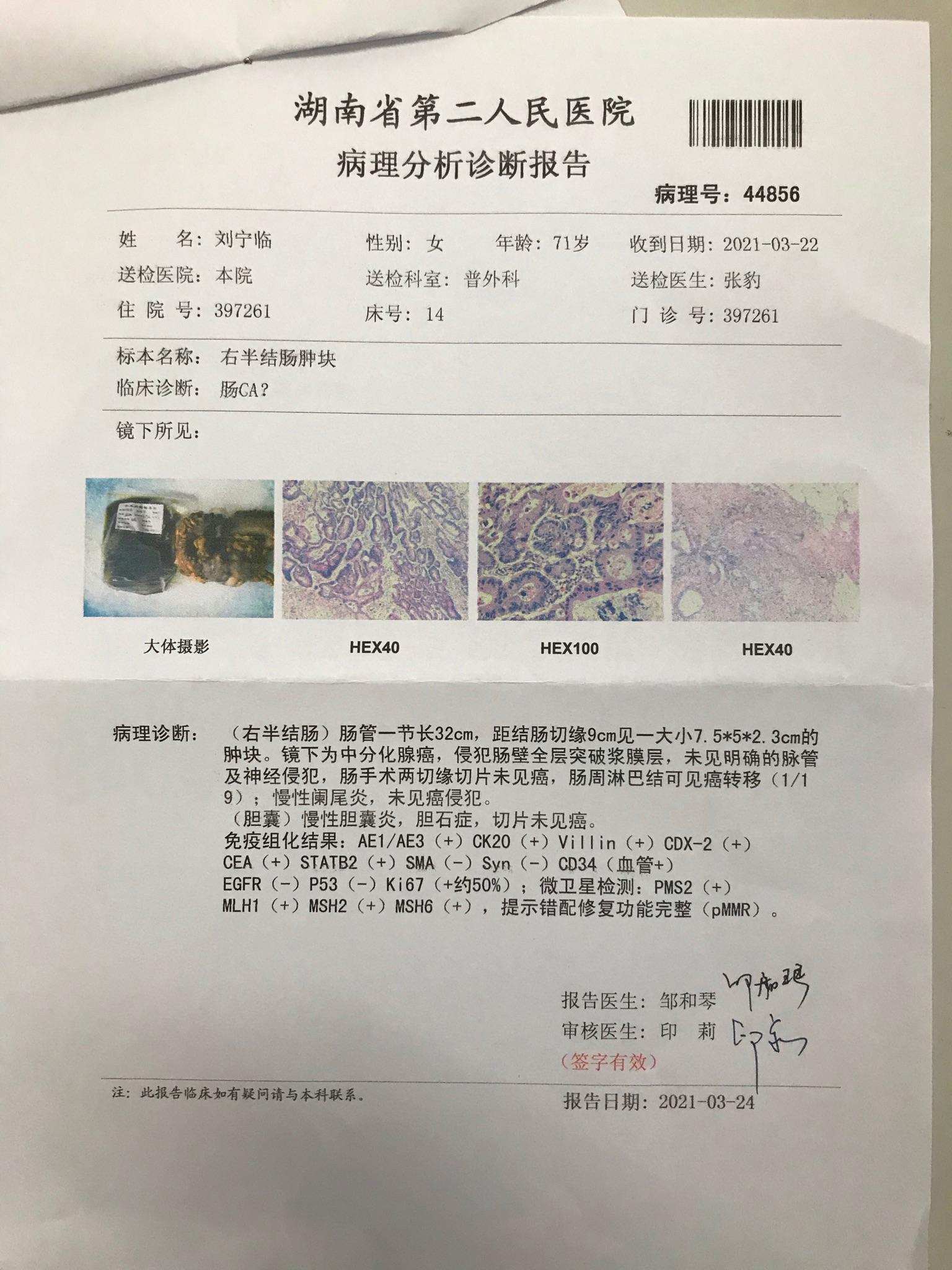 张煜医生 的想法 2021