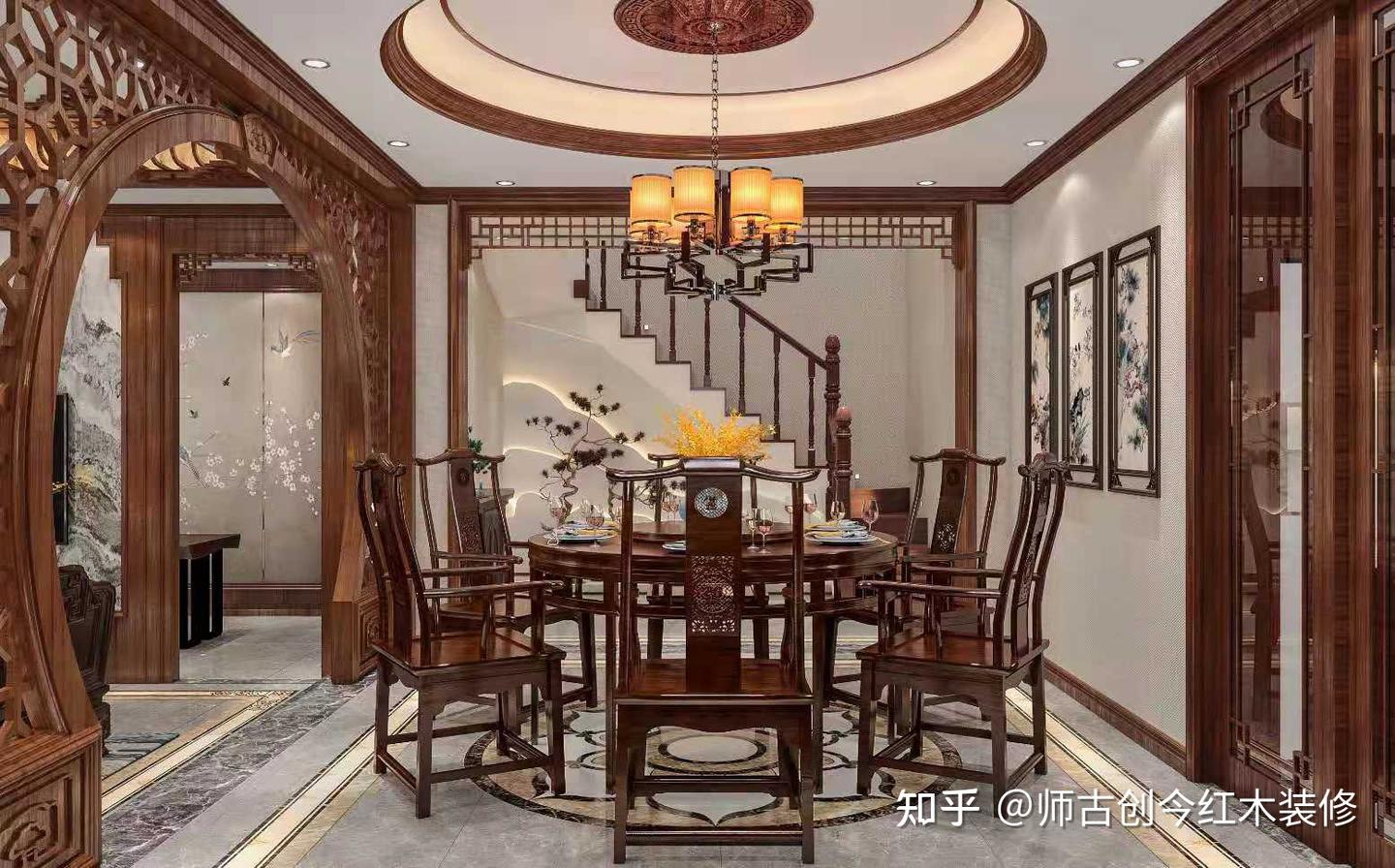 中式红木装修,几千年文化的沉淀,经久不衰 - 知乎