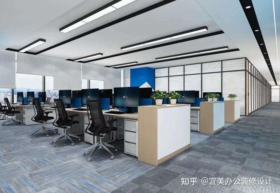自由有格调的开放式办公室——年轻一代的装修首选 - 知乎
