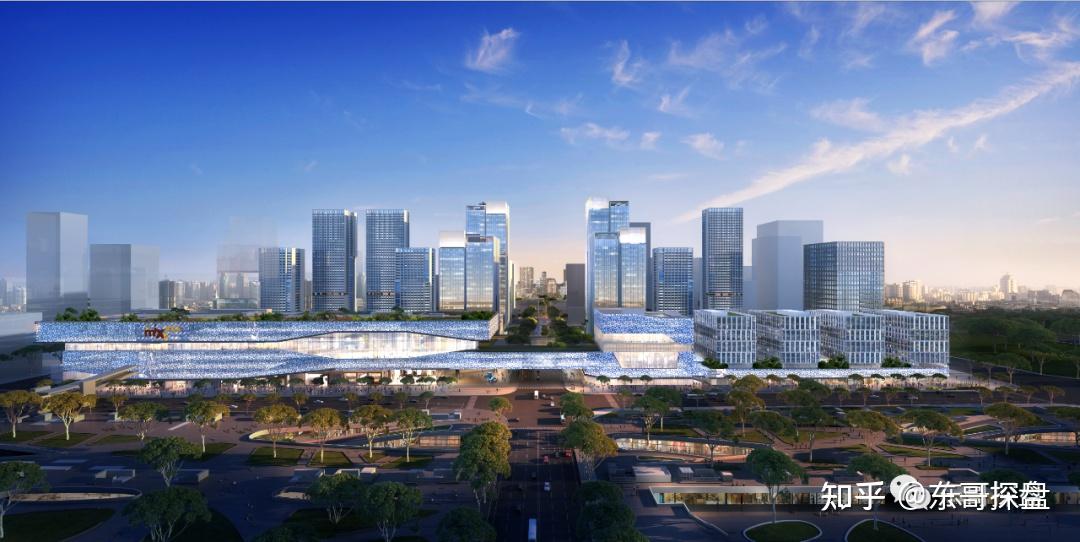 几十栋高楼日夜建设高铁东站东广场正在改变郑州脸面
