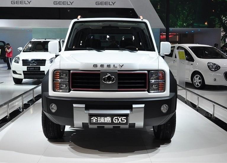 吉利牌北斗星亮相外观方正硬朗配非承载车身四驱