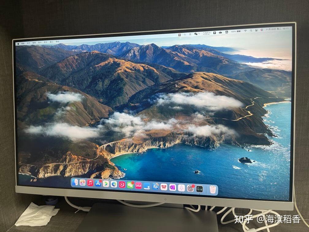 未来视野27英寸5k果粉屏,完全适配macos,拥有专业校色