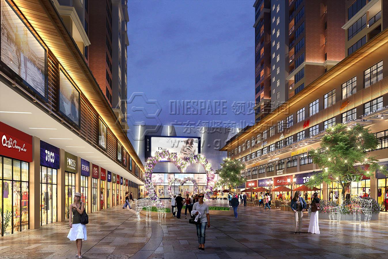 康泰又一城茂名高州大型购物中心设计项目案例