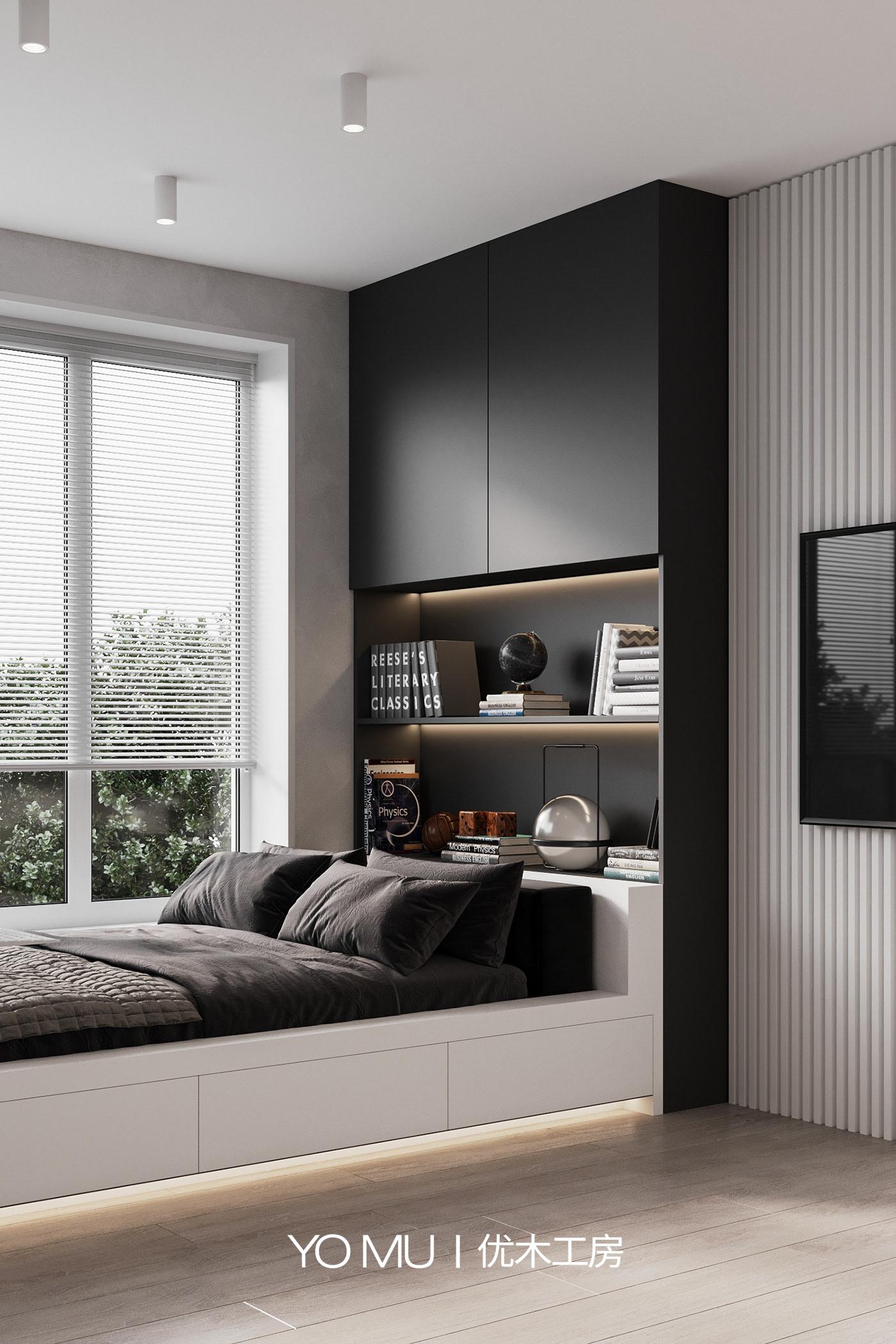 全屋定制极简北欧风生活中精致美随处可见