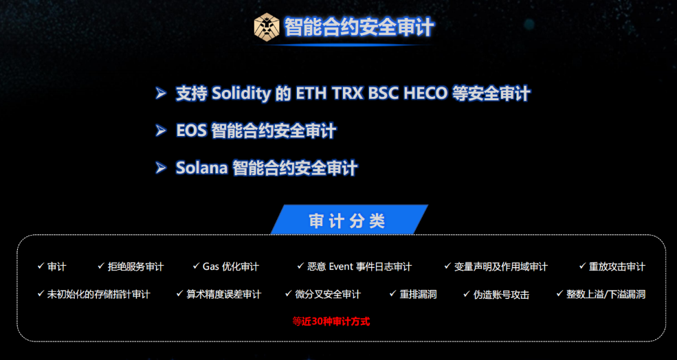 美国著名代码审计公司chainlion细则要求