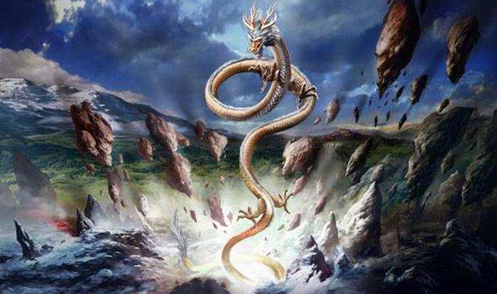 龙的起源可能就是夜空中一道道闪电有图为证