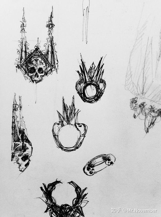 暗黑风饰品macabregadgets