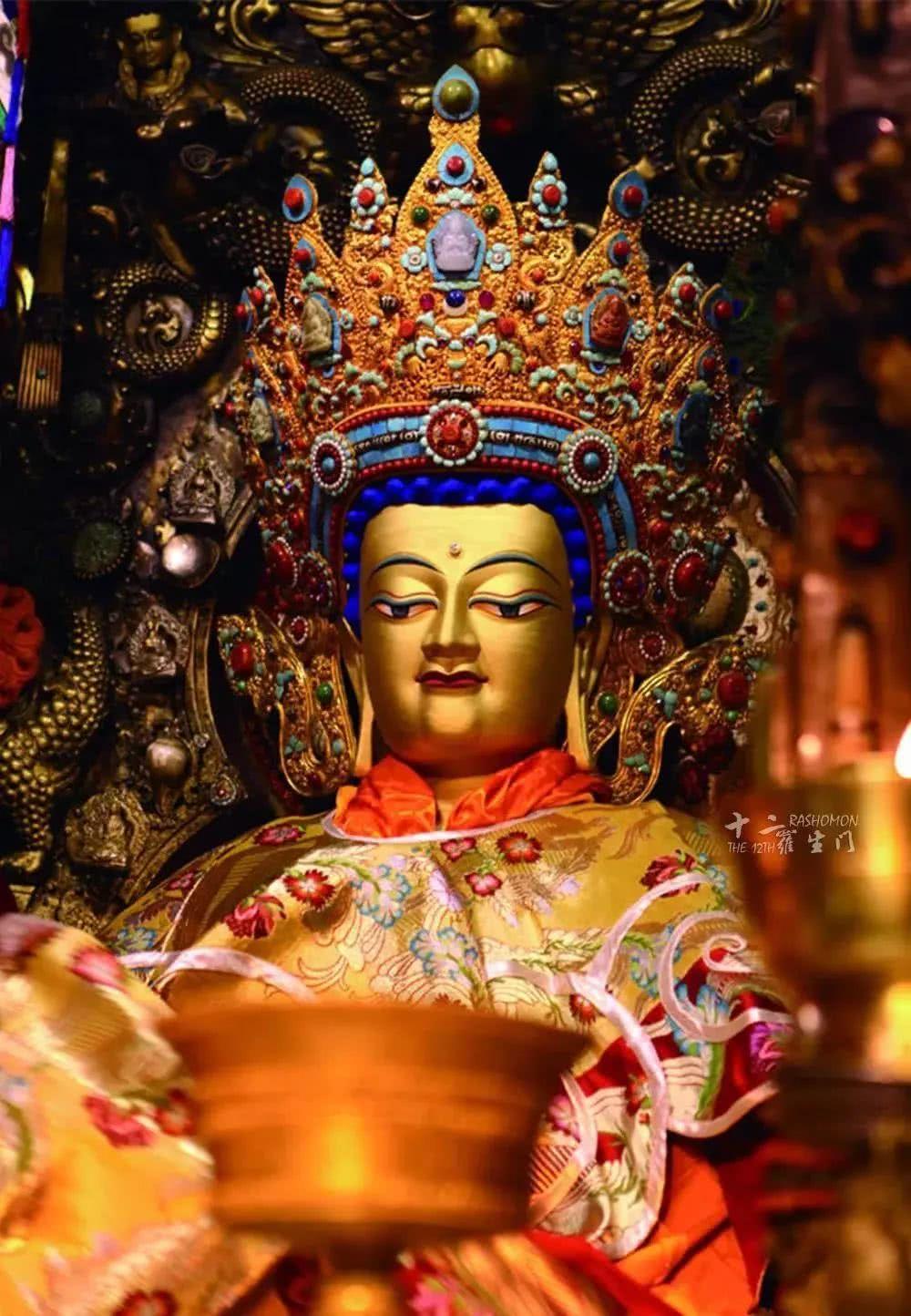 释迦牟尼佛十二岁等身像  图丨十二罗生门据藏文古籍《松赞干布遗教