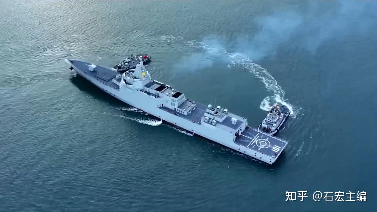 除了航母,中国055万吨舰技术领先,携百枚导弹,立体攻防作战 - 知乎