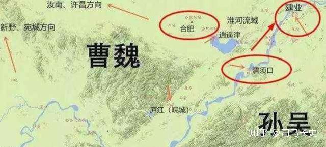 吴,魏的必争之地——"濡须口"