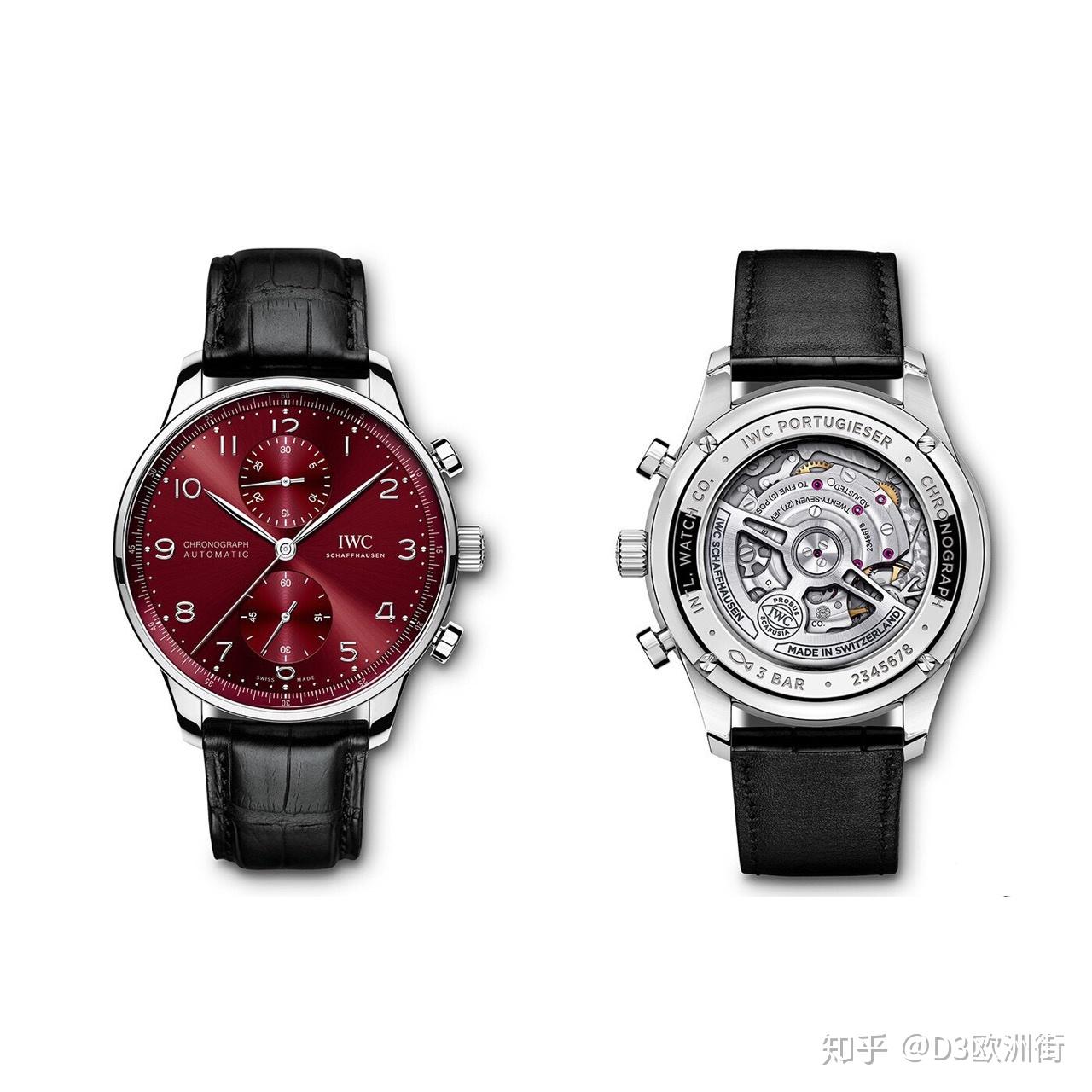 该刻度圈不仅可供精准读取计时结果,同时也赋予永恒经典的 iwc 葡萄牙