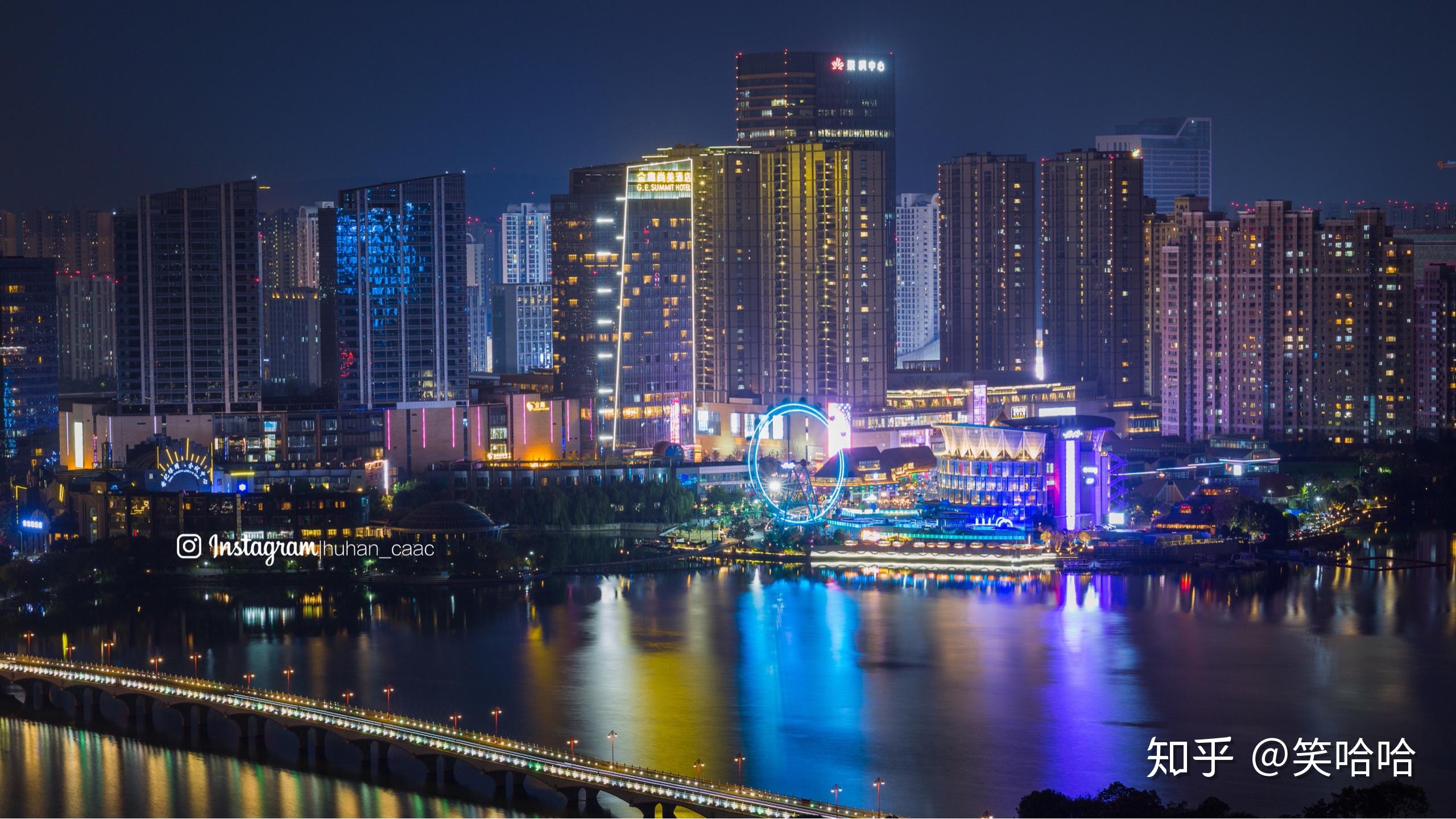 南京百家湖夜景拍摄