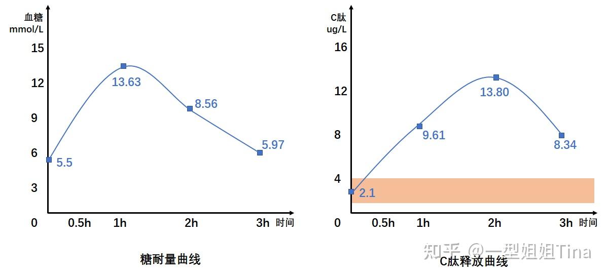 糖耐量曲线图片