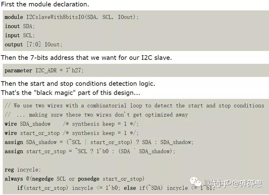  verilog fpga i2c 