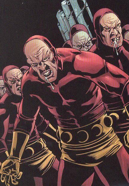 美漫或者其他作品里中有那些人类亚种?