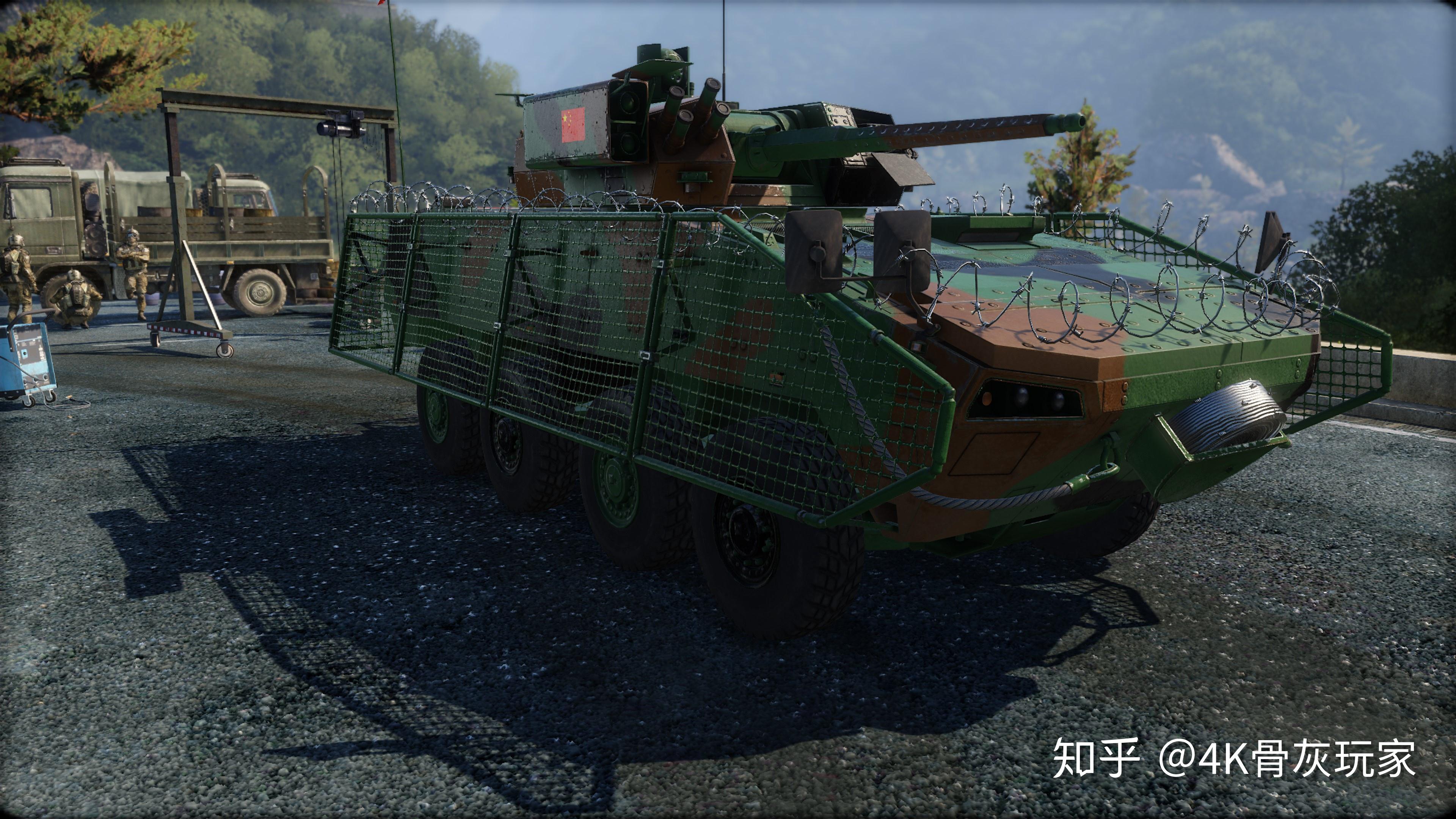 波兰狼獾轮式装甲车kto rosomak m1m《装甲战争》0