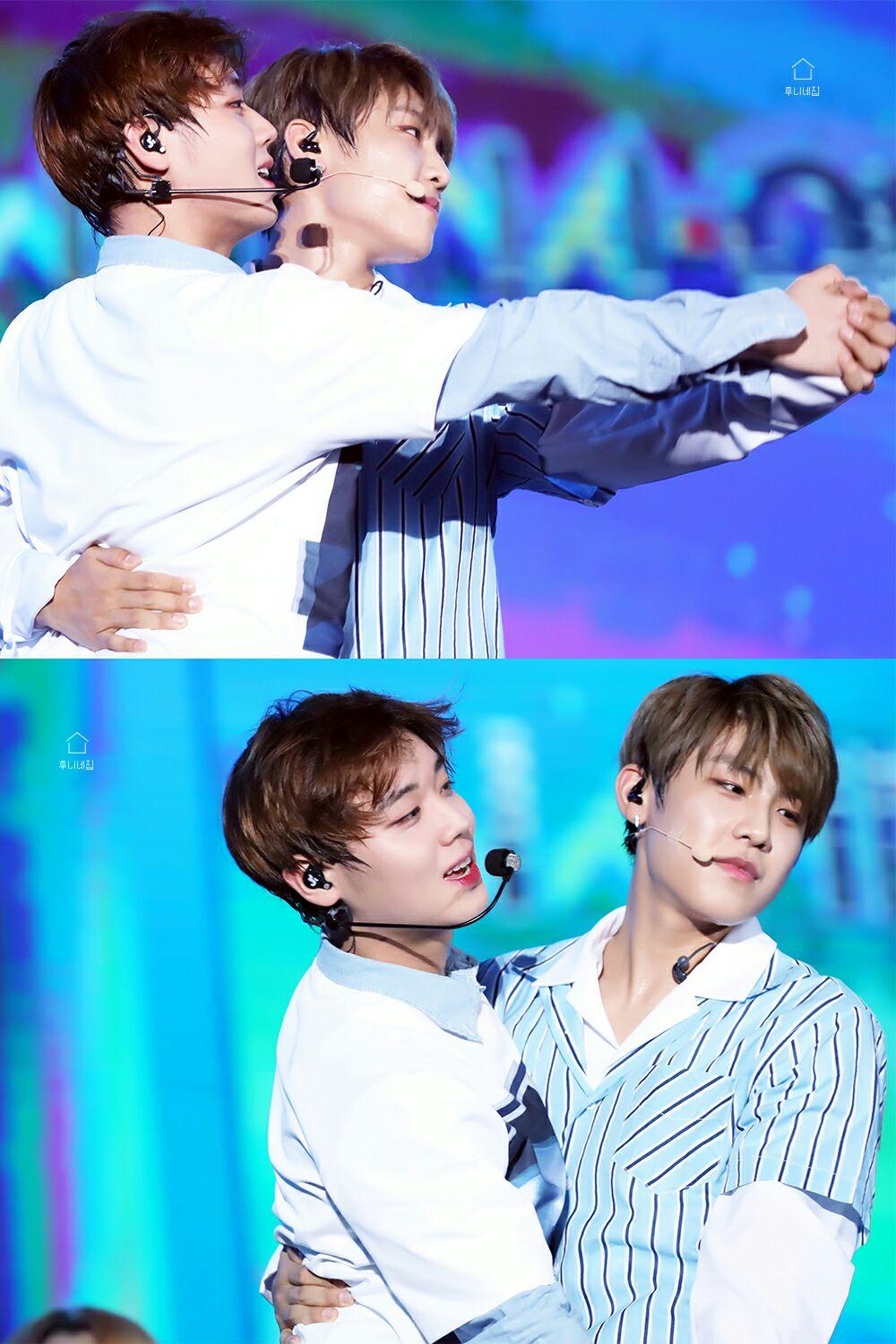 如何评价wanna one朴志训朴佑镇99line粉红香肠团的友谊? - 知乎